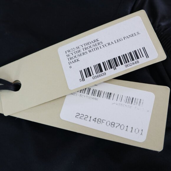 High-Waisted Black Cut-Out Pants - Picture 9 of 16